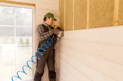 Instalación de aislamiento térmico en pared