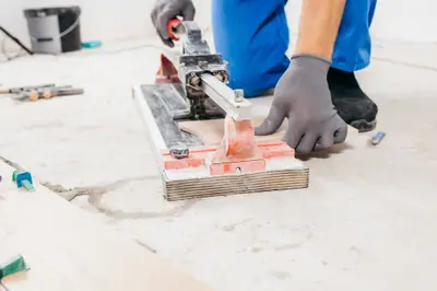Instalación profesional de pavimento cerámico